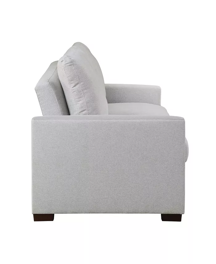 Homelegance White Label Aragon 77 Convertible Studio Sofa with Pull-Out Bed