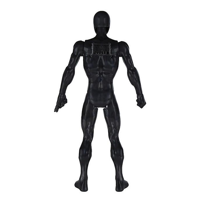 Spider-Man Black Suit Titan Hero Figure Spider-Man With Power FX Port