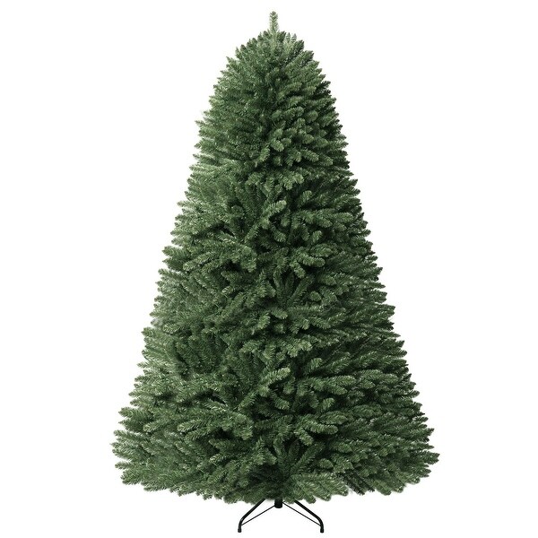 Prague Artificial Christmas Tree with Lights，Pine Fir Prelit Christmas Tree，Christmas Tree with Lights and Tips