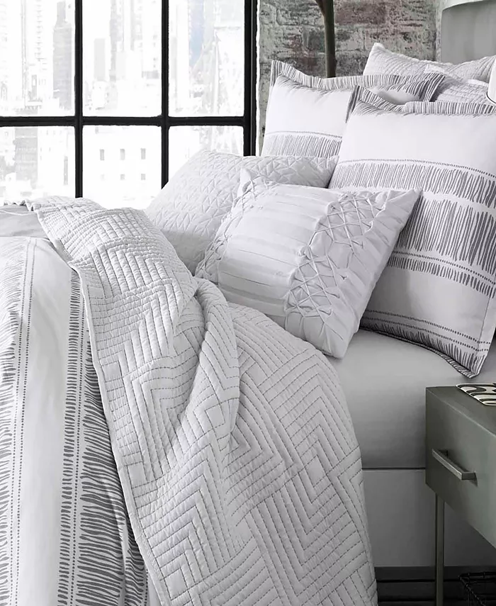 City Scene Ziggy Cotton Reversible 2 Piece Comforter Set， Twin