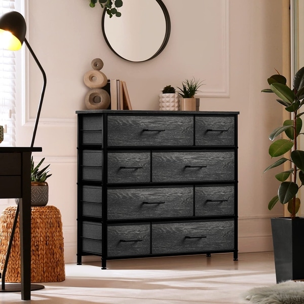 Dresser w/ 8 Drawers Furniture Storage and Chest Tower for Bedroom - - 36792566