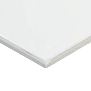 Daltile Restore Bright White 8 in. x 24 in. Ceramic Wall Tile (13.3 sq. ft.  Case) RE15824HD1P2