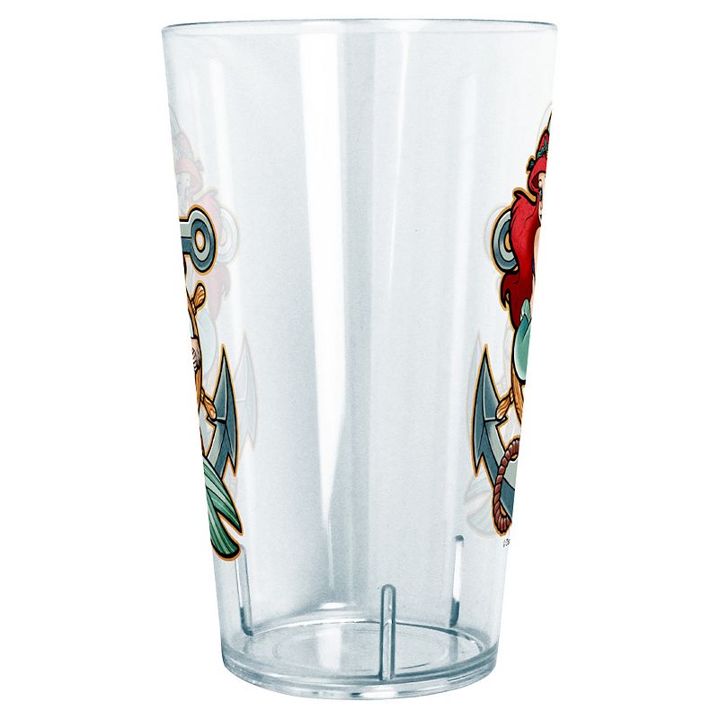 Little Mermaid Anchor Tritan Tumbler