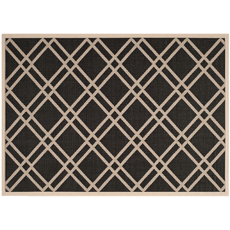 Safavieh Courtyard Lattice Indoor Outdoor Rug