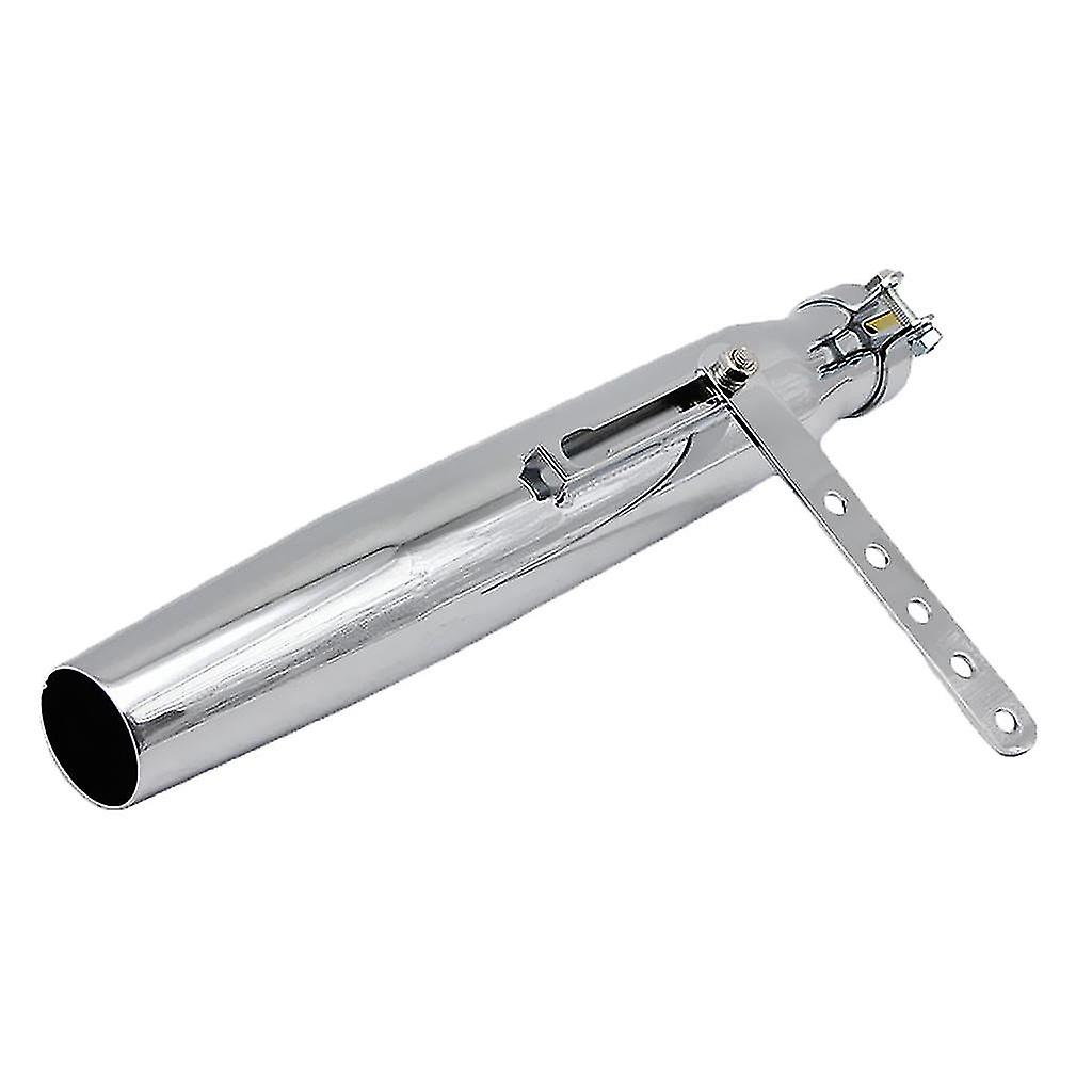 Stainless Steel Antiqued Vintage Exhaust For Motorcycle