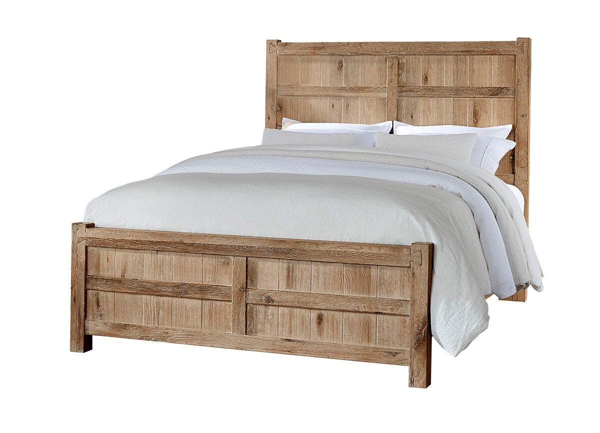 Dovetail Sunbleached King or Queen bed