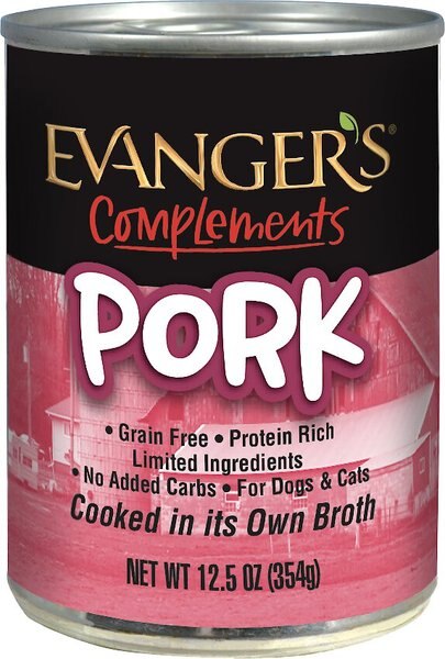 Evanger's Grain-Free Pork Canned Dog and Cat Food