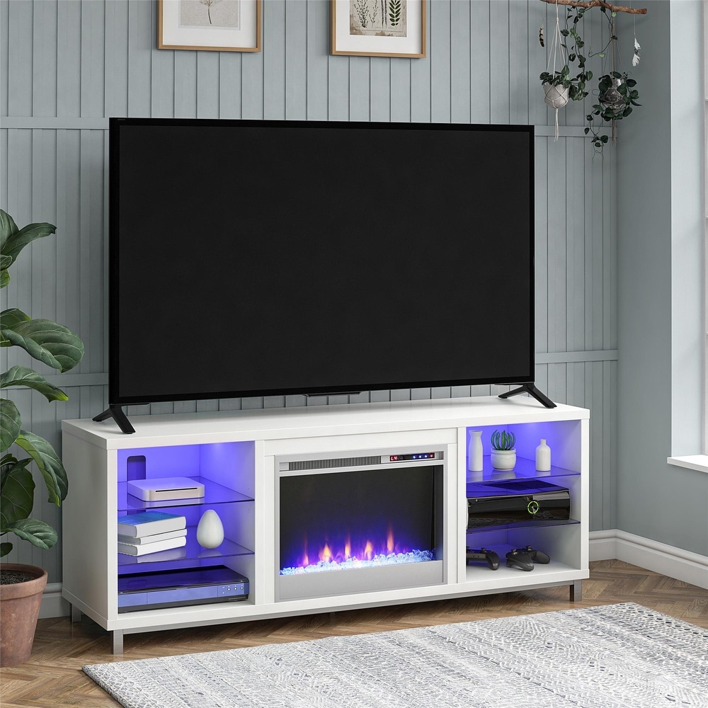 Avenue Greene Westwood Fireplace TV Stand TVs up to 70 Inches Wide