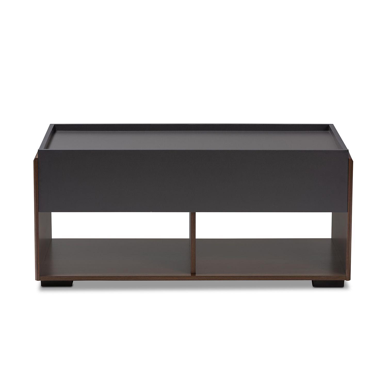 Baxton Studio Rikke Charcoal Coffee Table