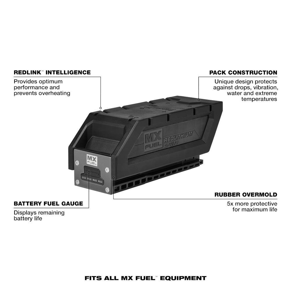 MW MX FUEL 3600-Watt1800-Watt Push Start Portable Battery Powered Generator with 3 XC Batteries and 1 Compact Battery MXF002-2XC-MXFCP203-MXFXC406