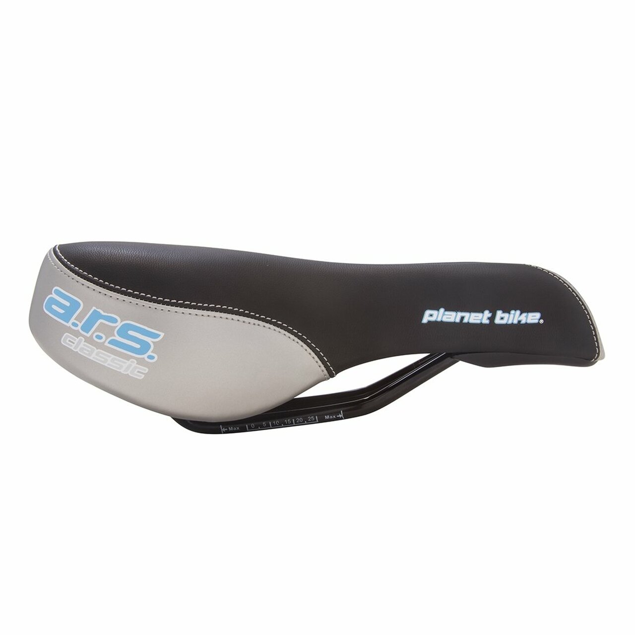 Planet bike A.R.S. Classic Anatomic Saddle - Black-Silver