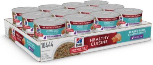 Hill's Science Diet Adult Healthy Cuisine Seared Tuna and Carrot Medley Canned Cat Food