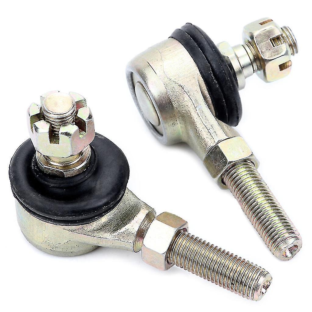 2pcs Universal M10 10mm Diameter Tie Rod End Ball Joint For 50-250cc Atv Quad