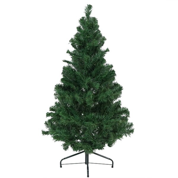 Sunnydaze Faux Canadian Pine Christmas Tree with Hinged Branches