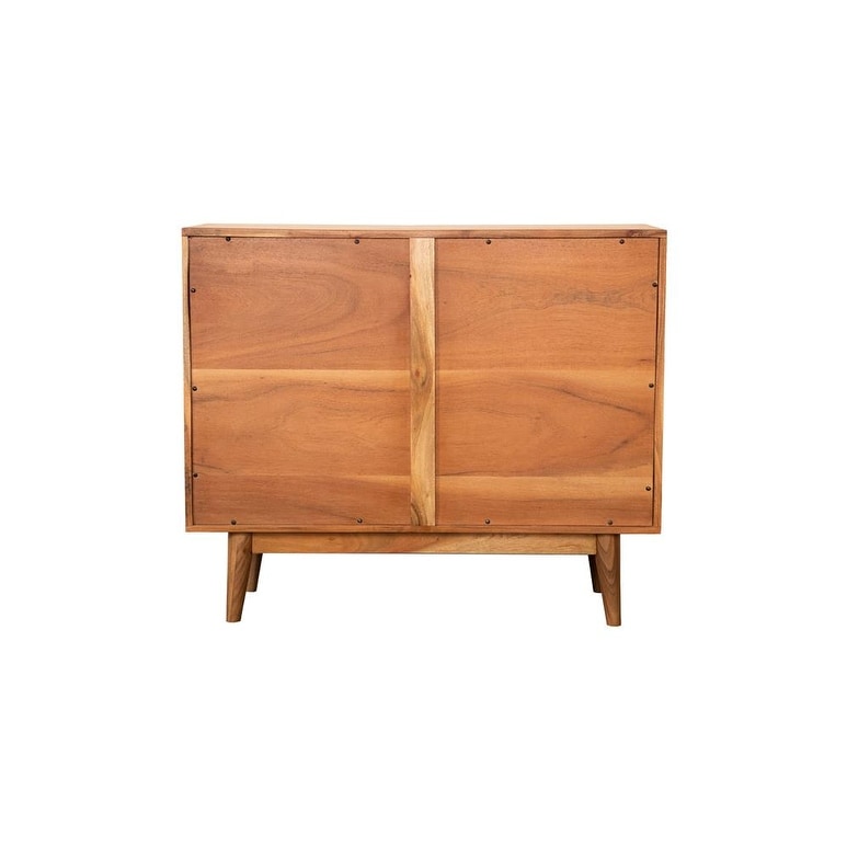 Coaster Furniture Lantana Rectangular 2 door Accent Cabinet Natural   38.00'' x 16.00'' x 31.00''