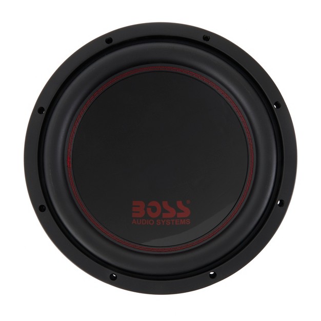 Boss Audio Systems P129dc Phantom 12 Inch 2600 Watts 4 Ohm Aluminum Dual Voice Coil Car Audio Stereo Subwoofer Speaker With Polypropylene amp Paper Cone