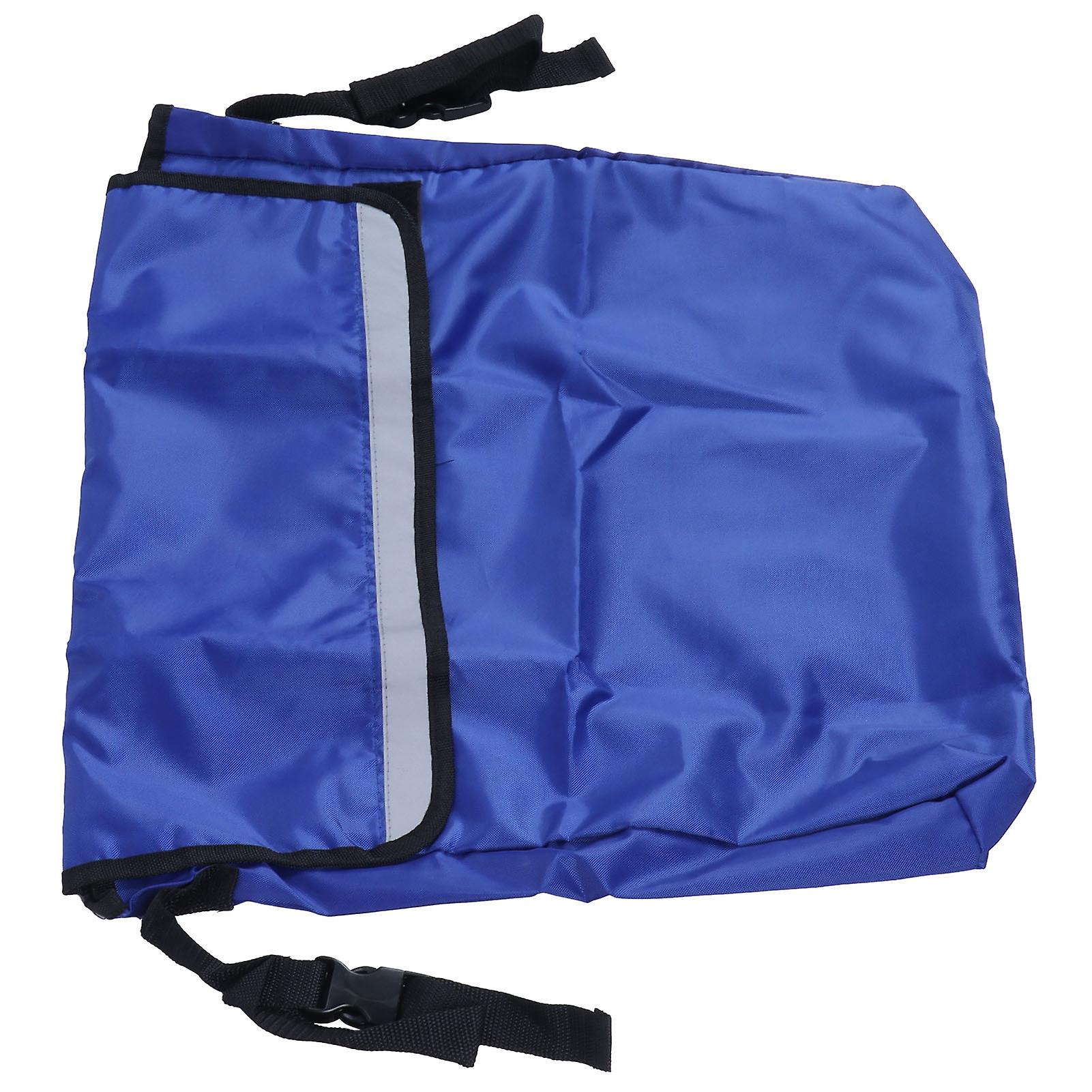 Wheelchair Handrail Bag Wheelchair Storage Bag Accessory Hanging Bag For Most Wheelchairblue