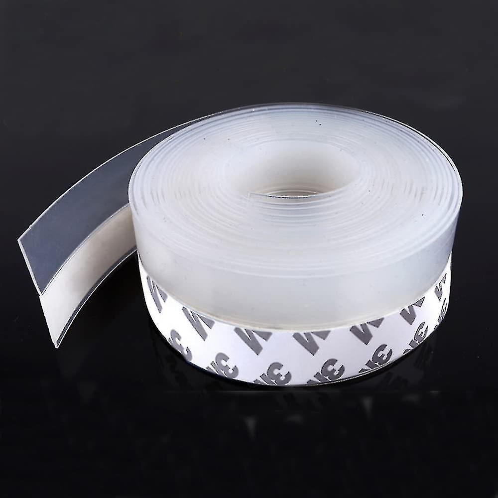 Silicone Seal Door Strip Bottom - 8m/26ft (w: 35mm) Silicone Sealing Sticker Self Adhesive Weather S