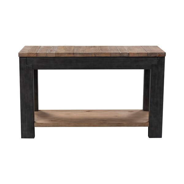 Rutland Grove Two Tone Charcoal/Desert Sofa Table