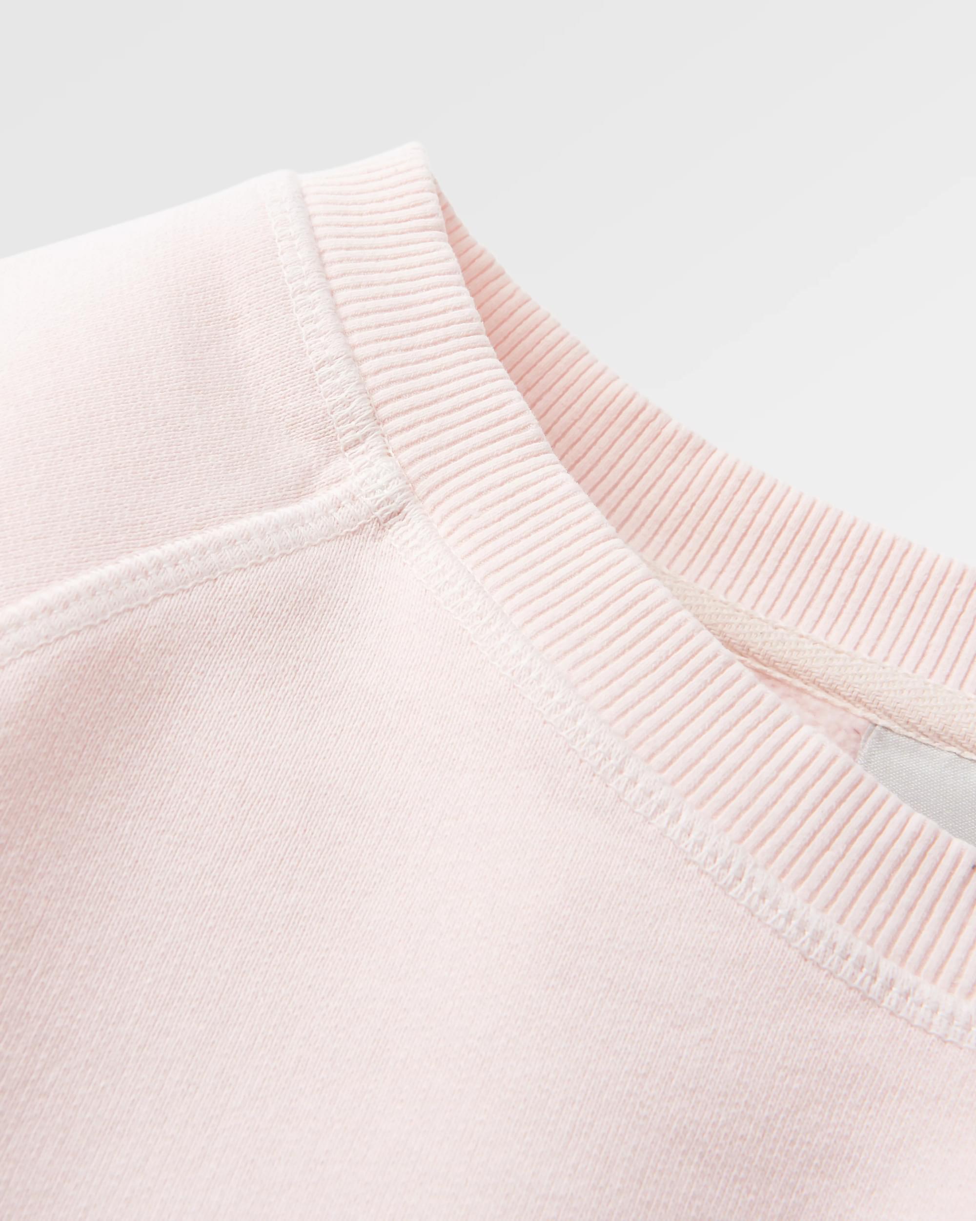 Remote Recycled Cotton Sweatshirt - Barely Pink