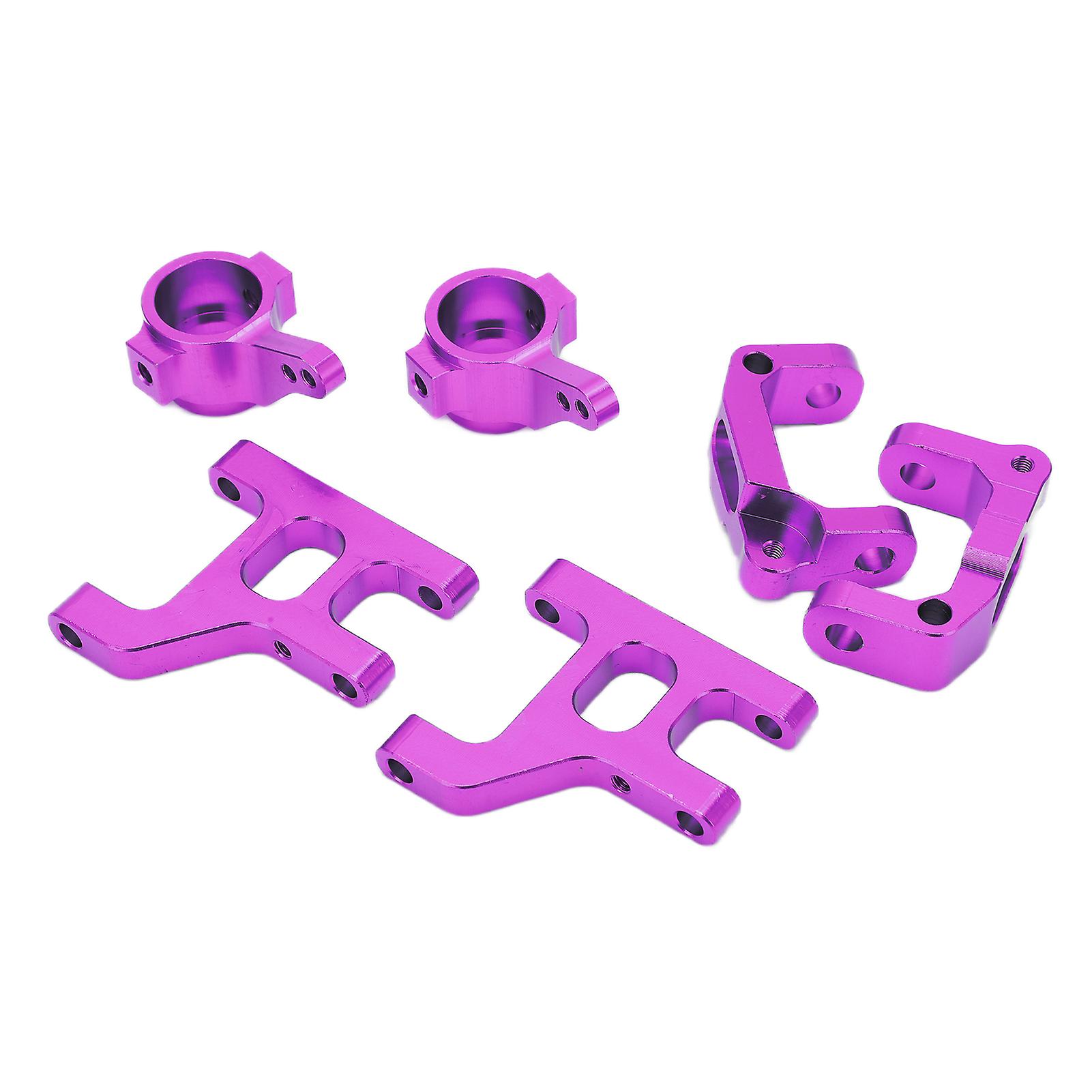 Rc Drive Shaf Set Rc Swing Arm Drive Shaft Steering Plate Upgrade Accessories For Tamiya Cc01purple