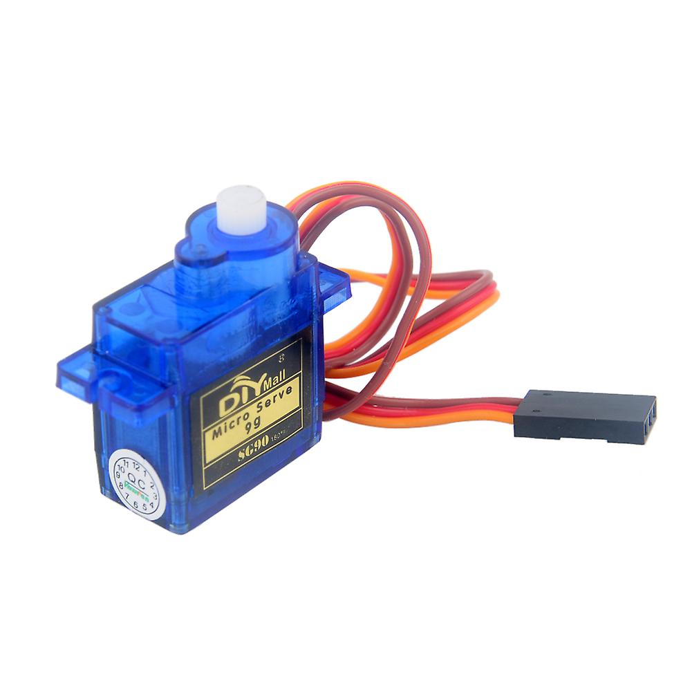 Born Pretty 10pcs/lot 9g Sg90 Mini Servo Motor Analog Servos With Accessories For 450 Rc Helicopter Airplane Car Boat