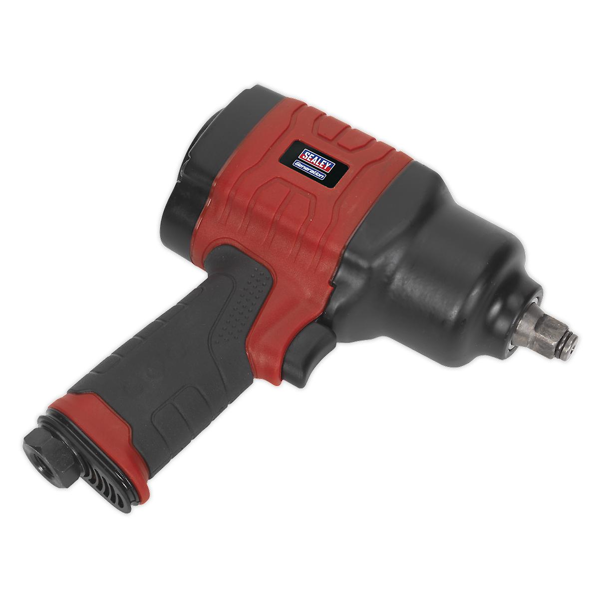 Sealey Gsa6002 Composite Air Impact Wrench 1/2Sq Drive Twin Hammer