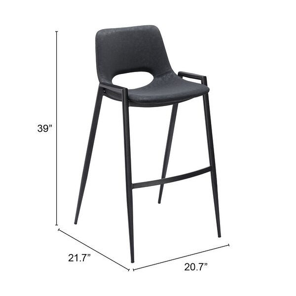 Desi Barstool Chair (Set of 2) - 20.7