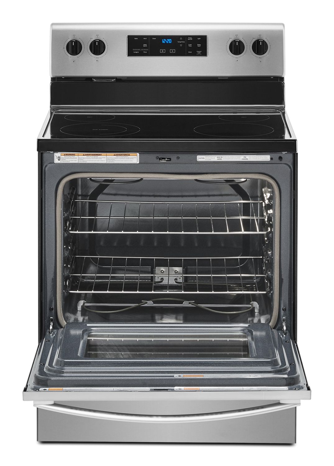 Whirlpool 5.3 Cu. Ft. Stainless Steel Electric Range With Frozen Bake Technology