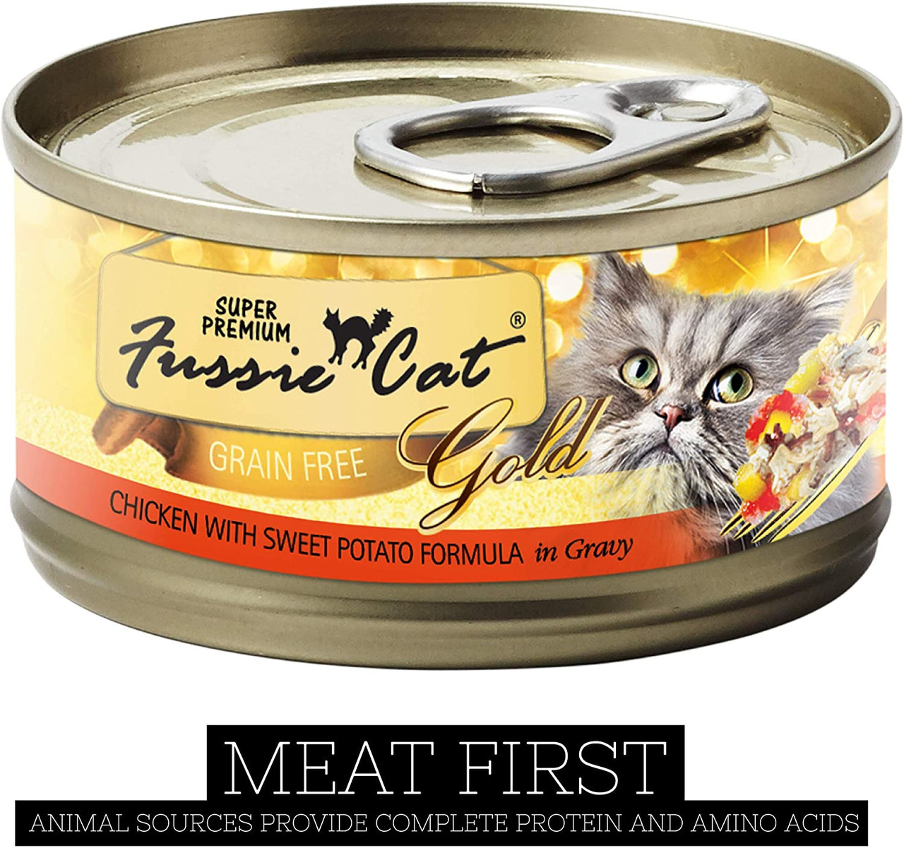 Fussie Cat Chicken and Sweet Potato， 2.8oz