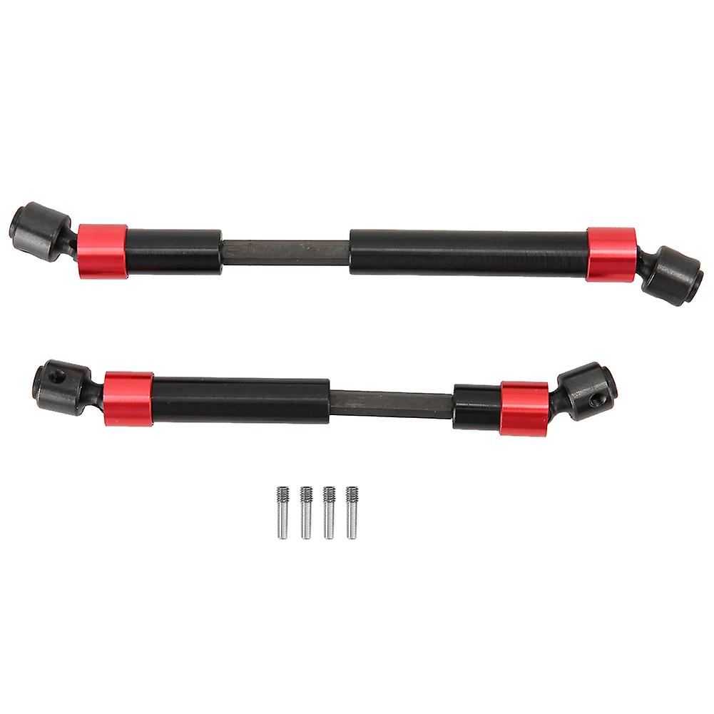 2pcs Rc Car Front And Rear Drive Shaft Fit For Traxxas Trx-4 Rc Crawler