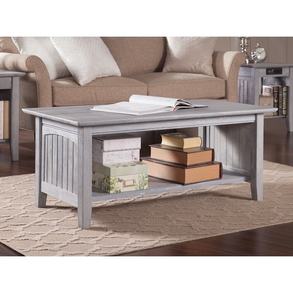 Nantucket Coffee Table Driftwood Grey