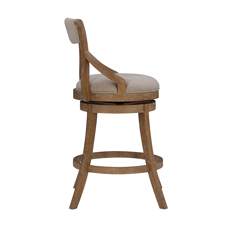 Linon Gilda Big and Tall Barstool