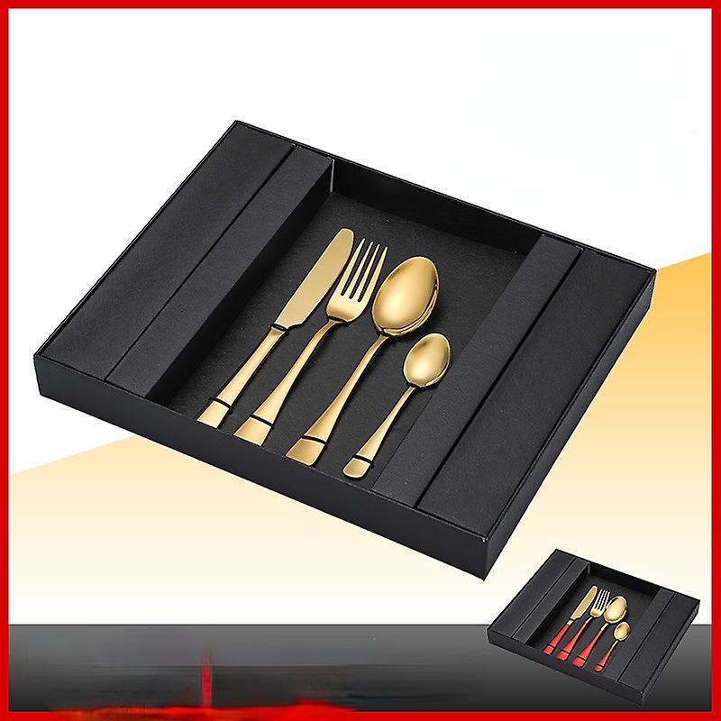 Stainless Steel Cutlery 24-piece Knife Fork Spoon