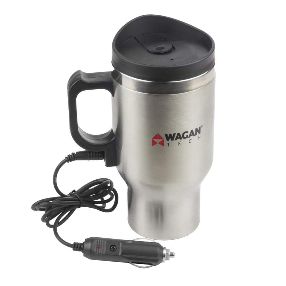 Wagan Tech 12-Volt 16 fl. oz. Deluxe Heated Travel Mug 6100