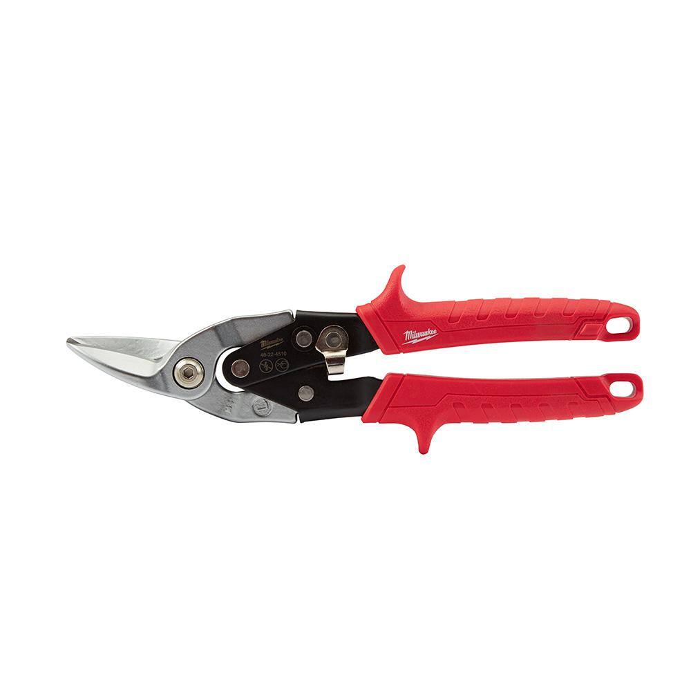 MW Left Right and Straight Aviation Snips with Utility Knife's (5-Pack) 48-22-4533-48-22-1503