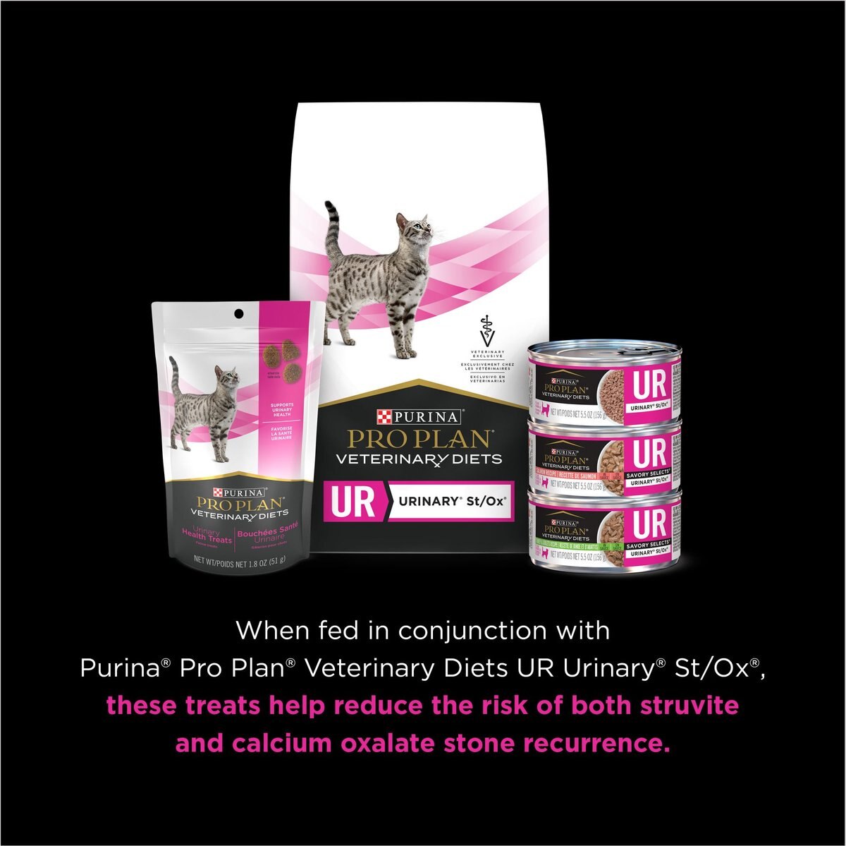 Purina Pro Plan Veterinary Diets Urinary Health Crunchy Cat Treats