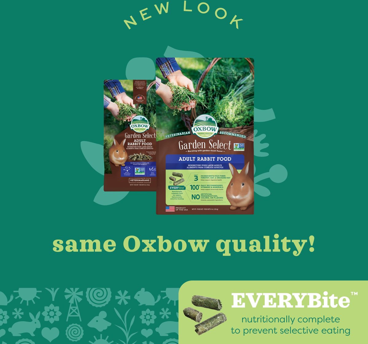 Oxbow Garden Select Adult Rabbit Food