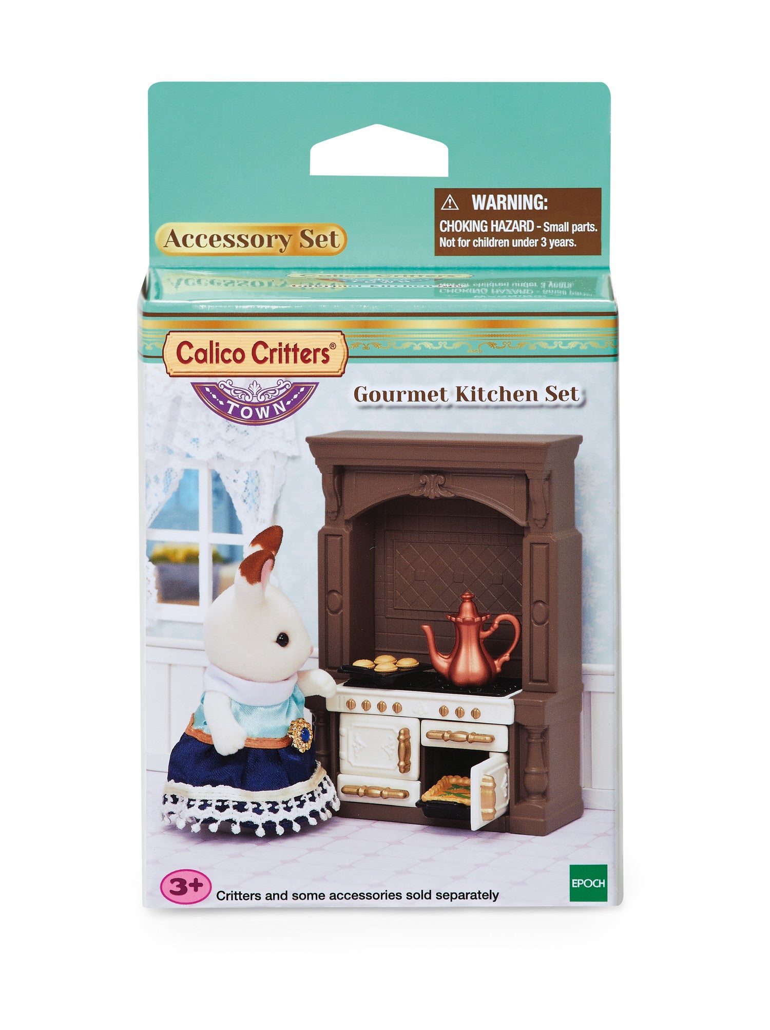 Calico Critters Town Series Gourmet Kitchen Set, Dollhouse Furniture