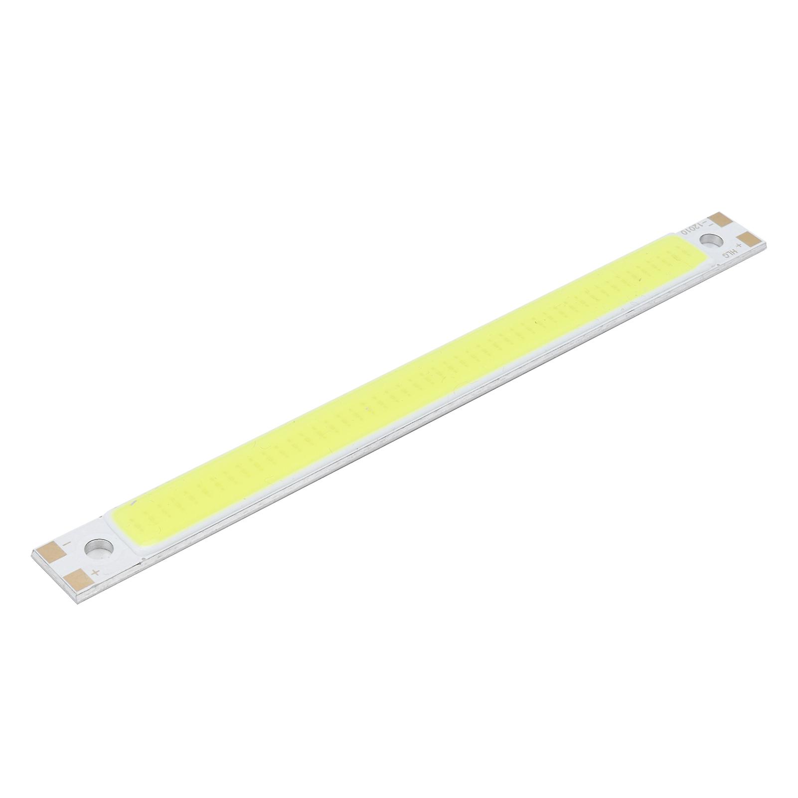 LED Light Chip Panel 3000‑6500K/12‑14V 10W Integrate COB Light Source 1000lm 120x10mmPure White