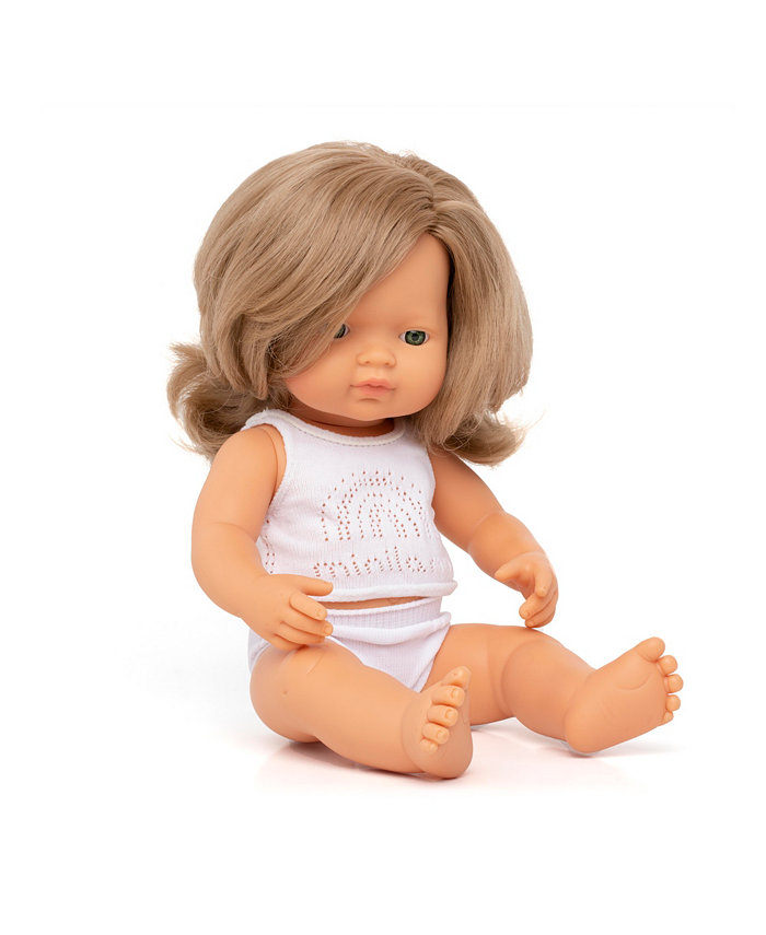 MINILAND Baby Girl 15 Caucasian Dirty Blond Doll