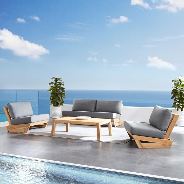 Yacht Outdoor 4 Piece Conversation Set