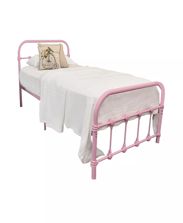 RBO LLC LITTLE PARTNERS Lauren Metal Twin Bed