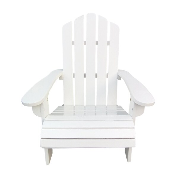 KISRAIS Wooden Children Adirondack Chair for Outdoor/Indoor Use