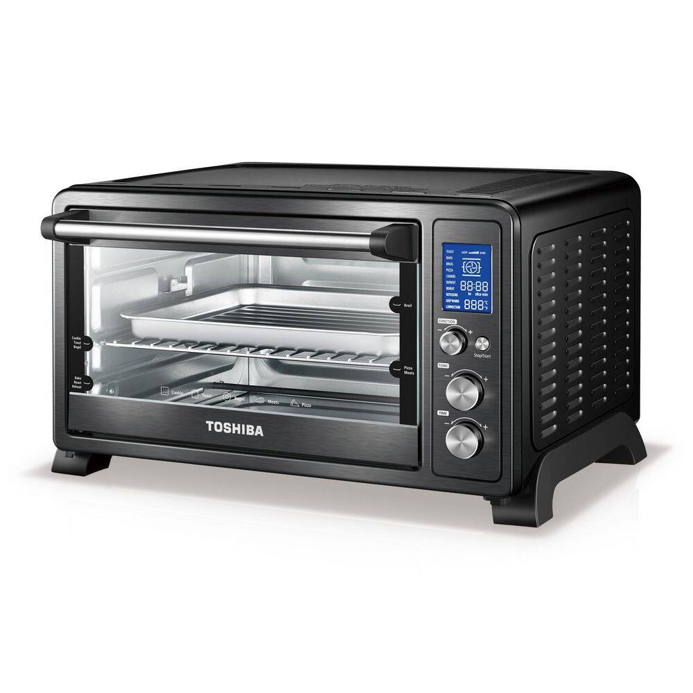 Toshiba Digital Convection Toaster Oven Black Stainless TLAC25CZST