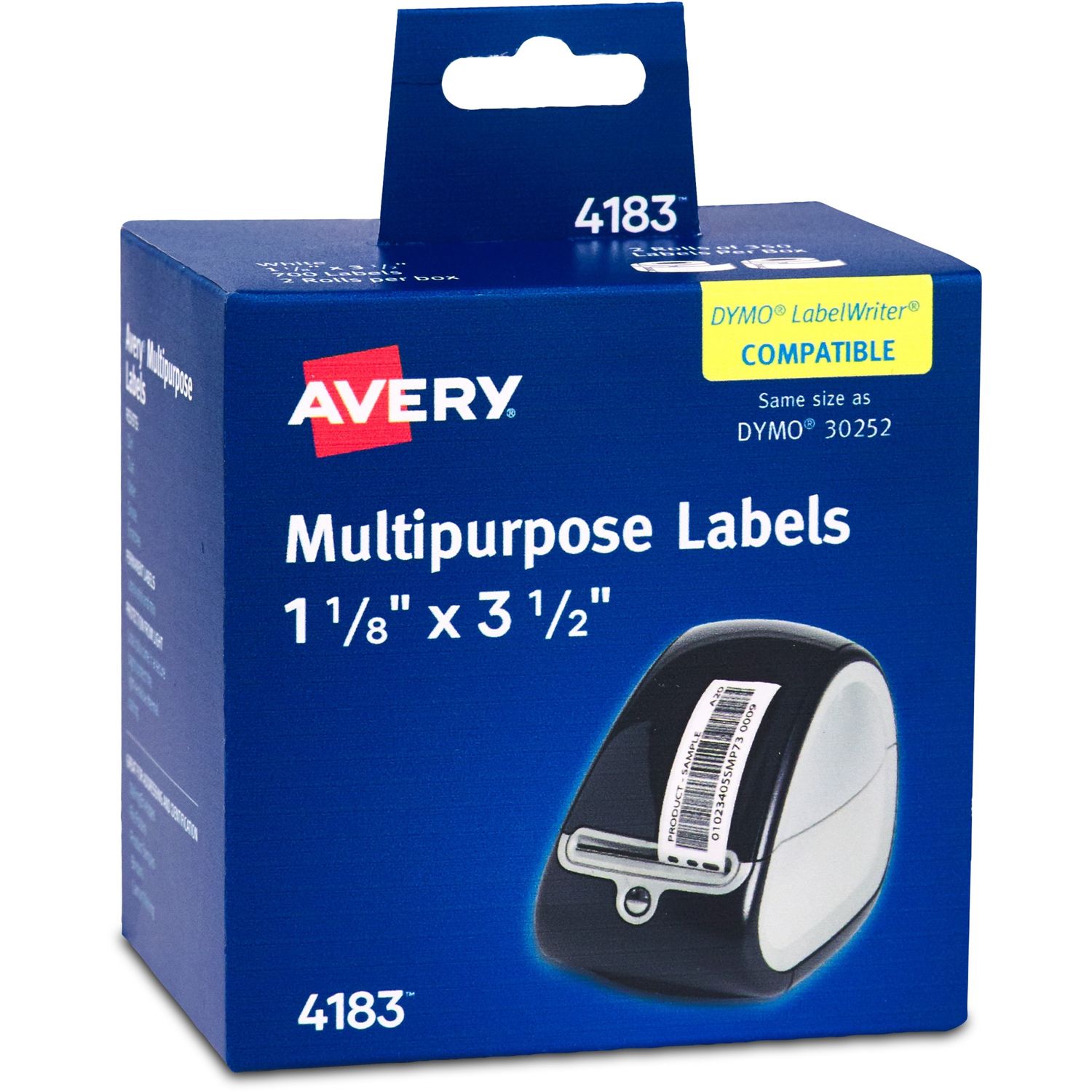 Direct Thermal Roll Labels by Avery AVE04183