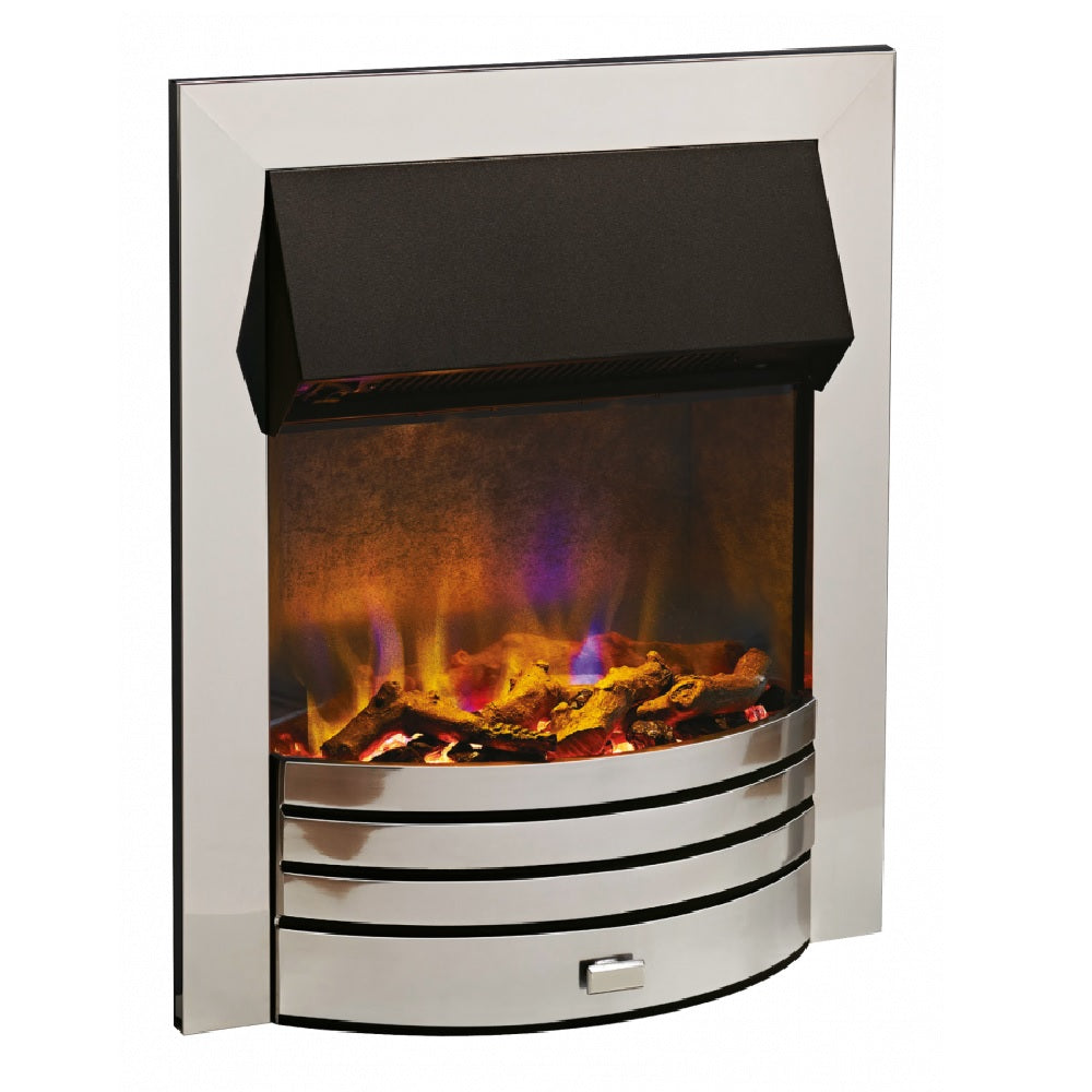 Dimplex TRR20CH Torridon Chrome Optiflame 3D Electric Inset Fire 2kW