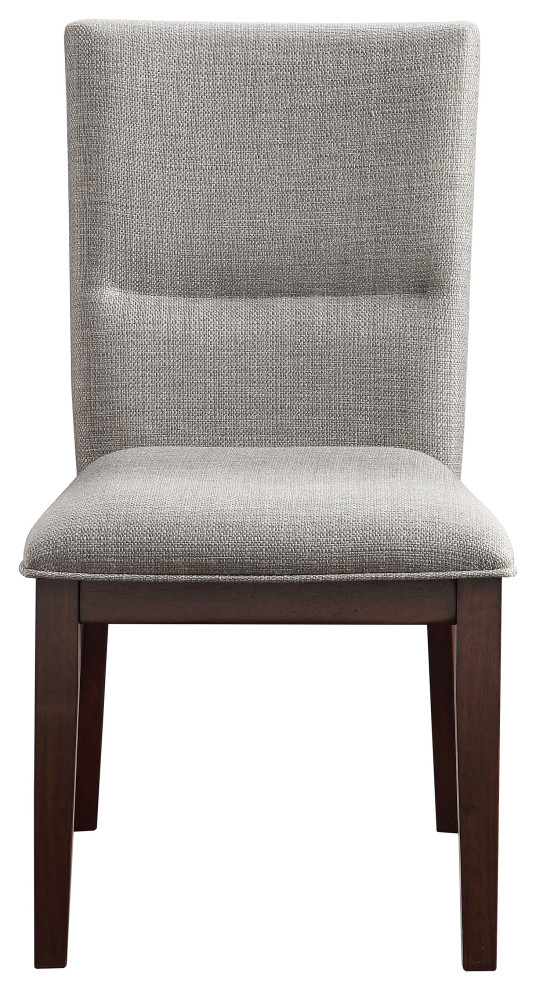 Amalie Side Chair Beige   Transitional   Dining Chairs   by Steve Silver  Houzz
