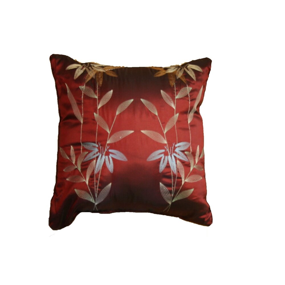 Violet Linen Monte Carlo Design Decorative Cushion Cover