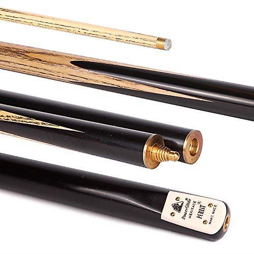 PowerGlide Heritage Purist Mature Straight Ash Shaft 50/50 2 Piece Snooker Cue